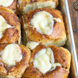 danish made with sweet dinner rolls