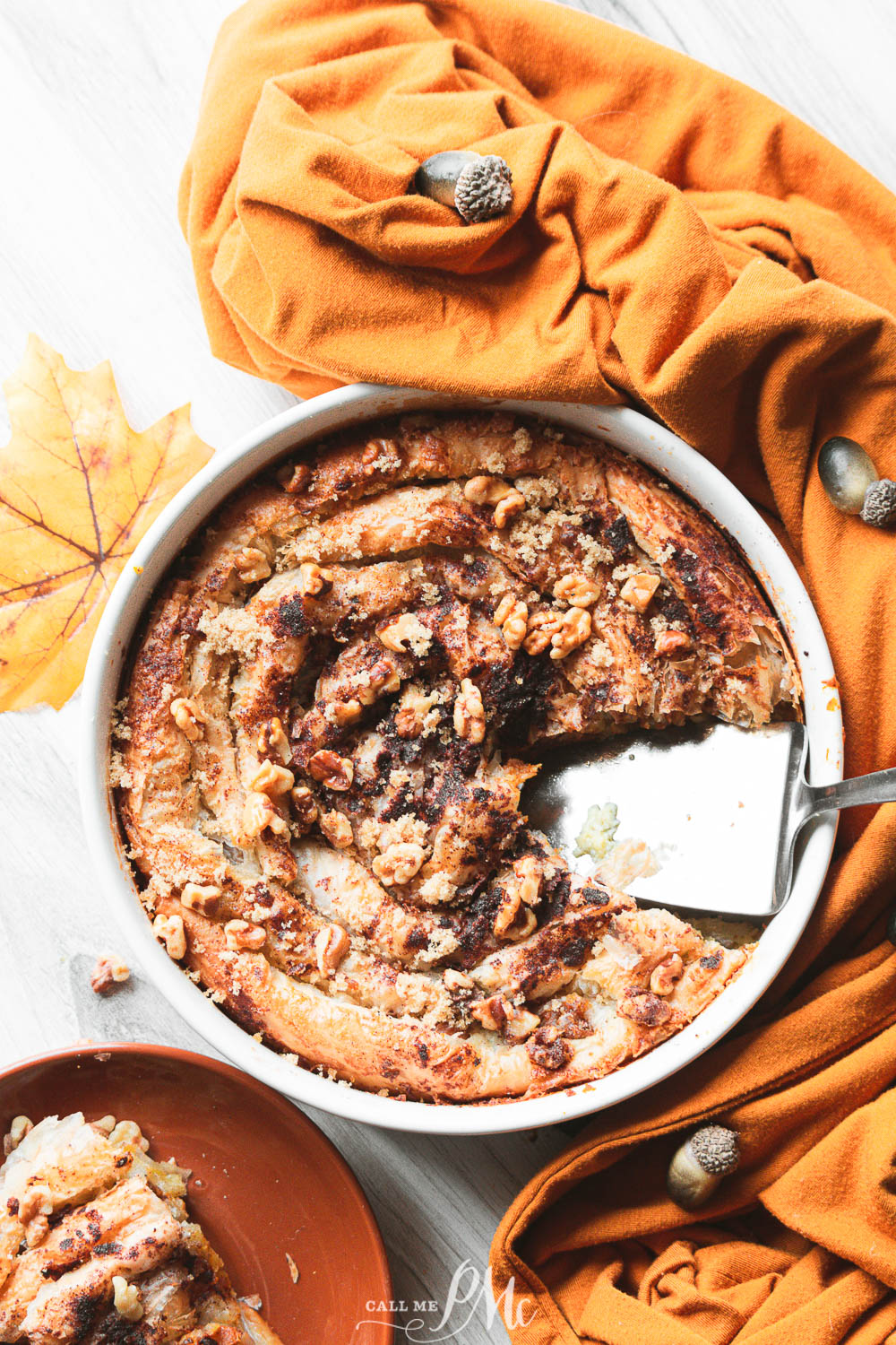 Ruffled Phyllo Pumpkin Cake recipe