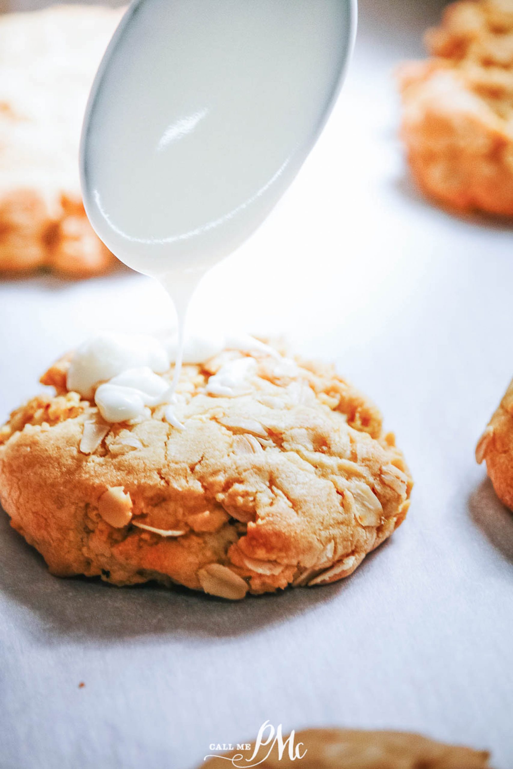 Almond Crunch Cookies by Call Me PMc