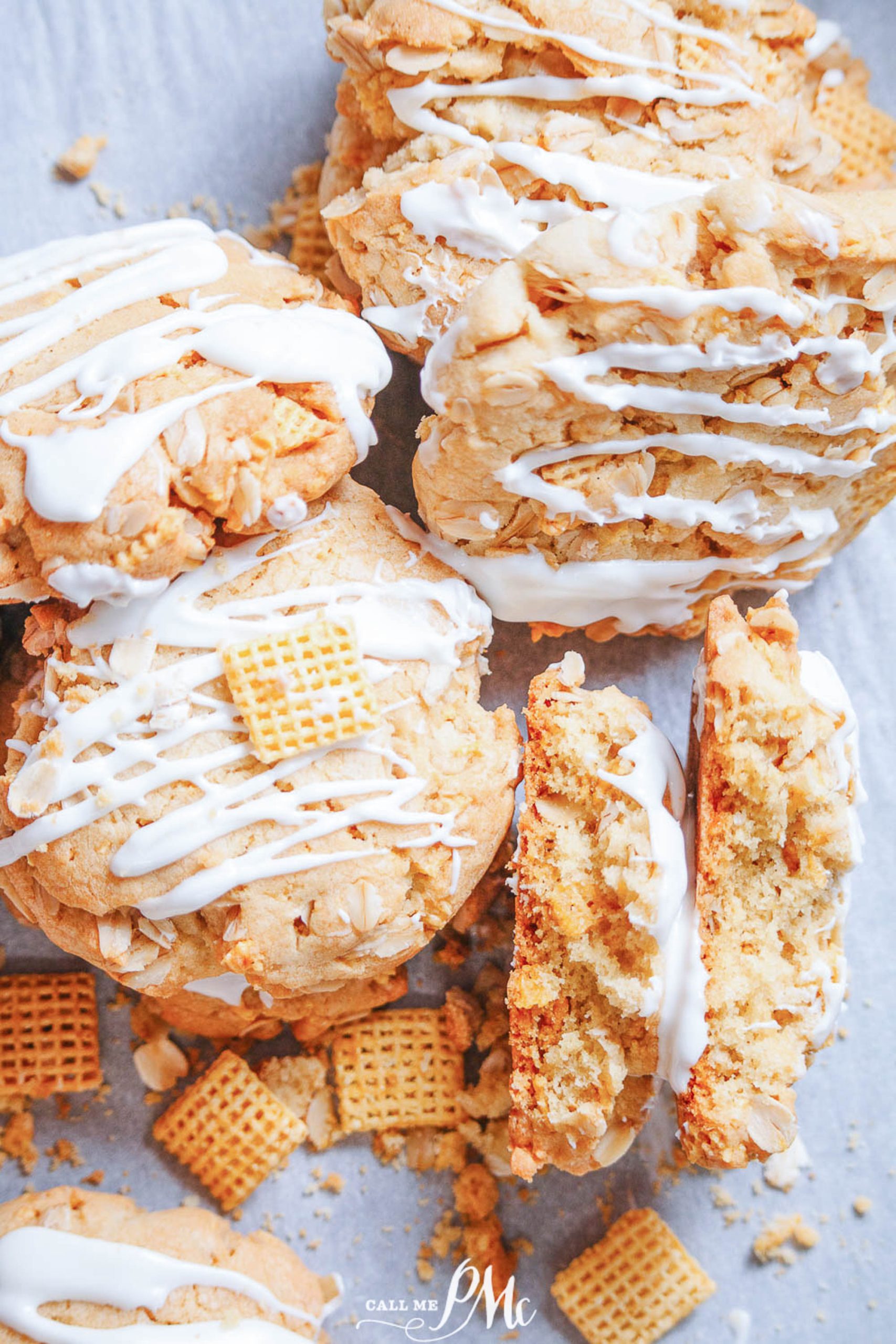 Almond Crunch Cookies by Call Me PMc