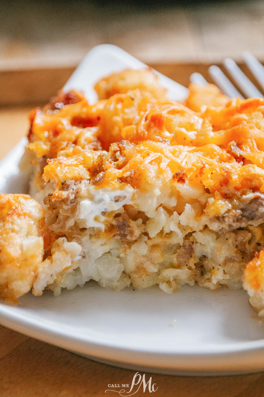 Tater Tot Sausage Breakfast Casserole recipe