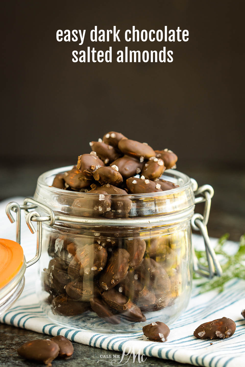 Dark Chocolate Salted Almonds