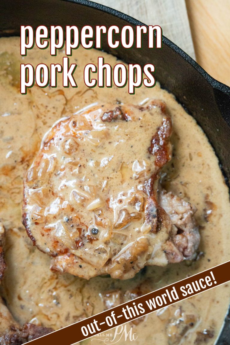 PEPPERCORN PORK CHOPS RECIPE