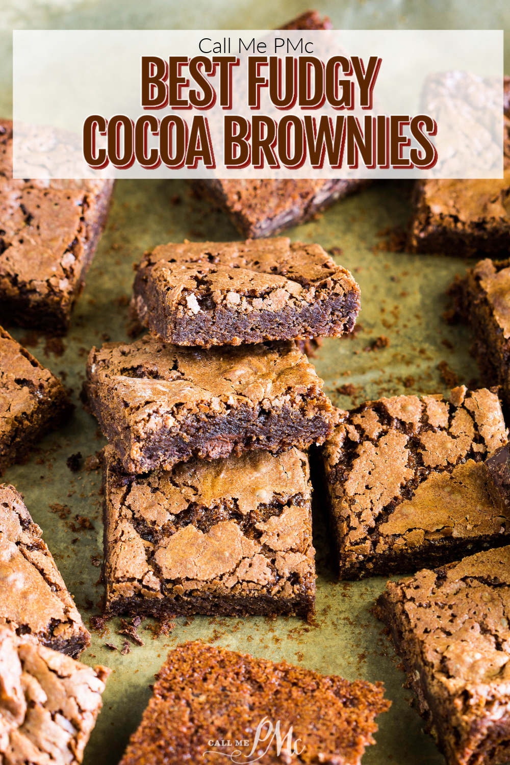 Fudgy cocoa brownies