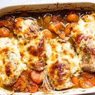 KETO CHEESY BALSAMIC CHICKEN