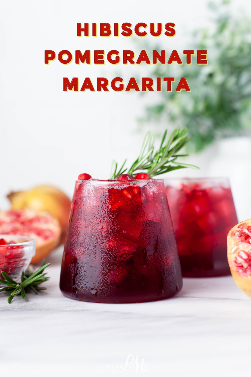 Hibiscus Pomegranate Margarita 