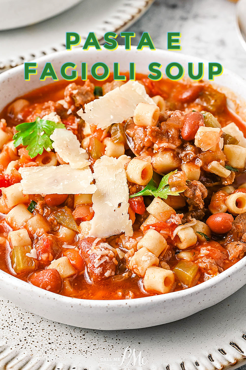 Olive Garden Pasta Fagioli - The Slow Roasted italian