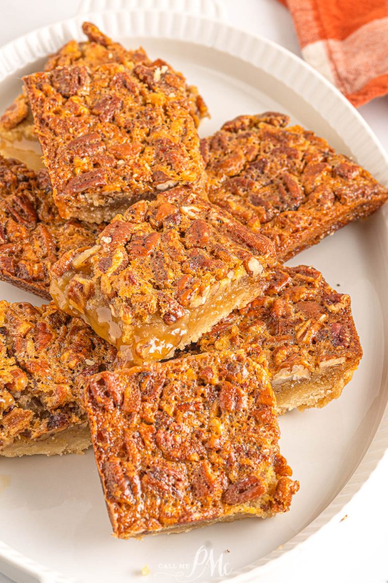 SLAB PECAN PIE BARS