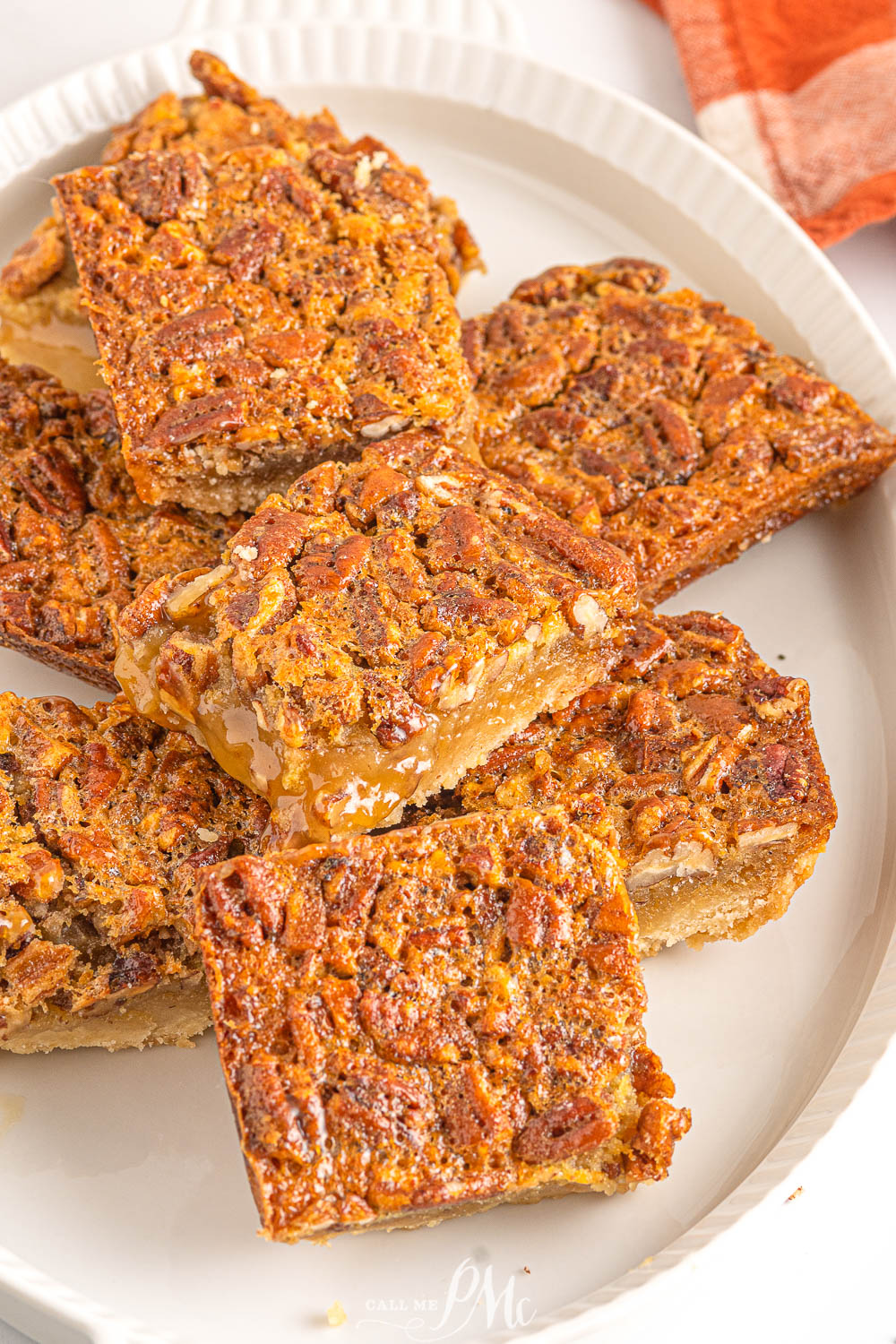 Slab Pecan Pie Bars by Call Me PMc Slab Pecan Pie