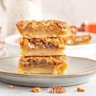 SLAB PECAN PIE BARS