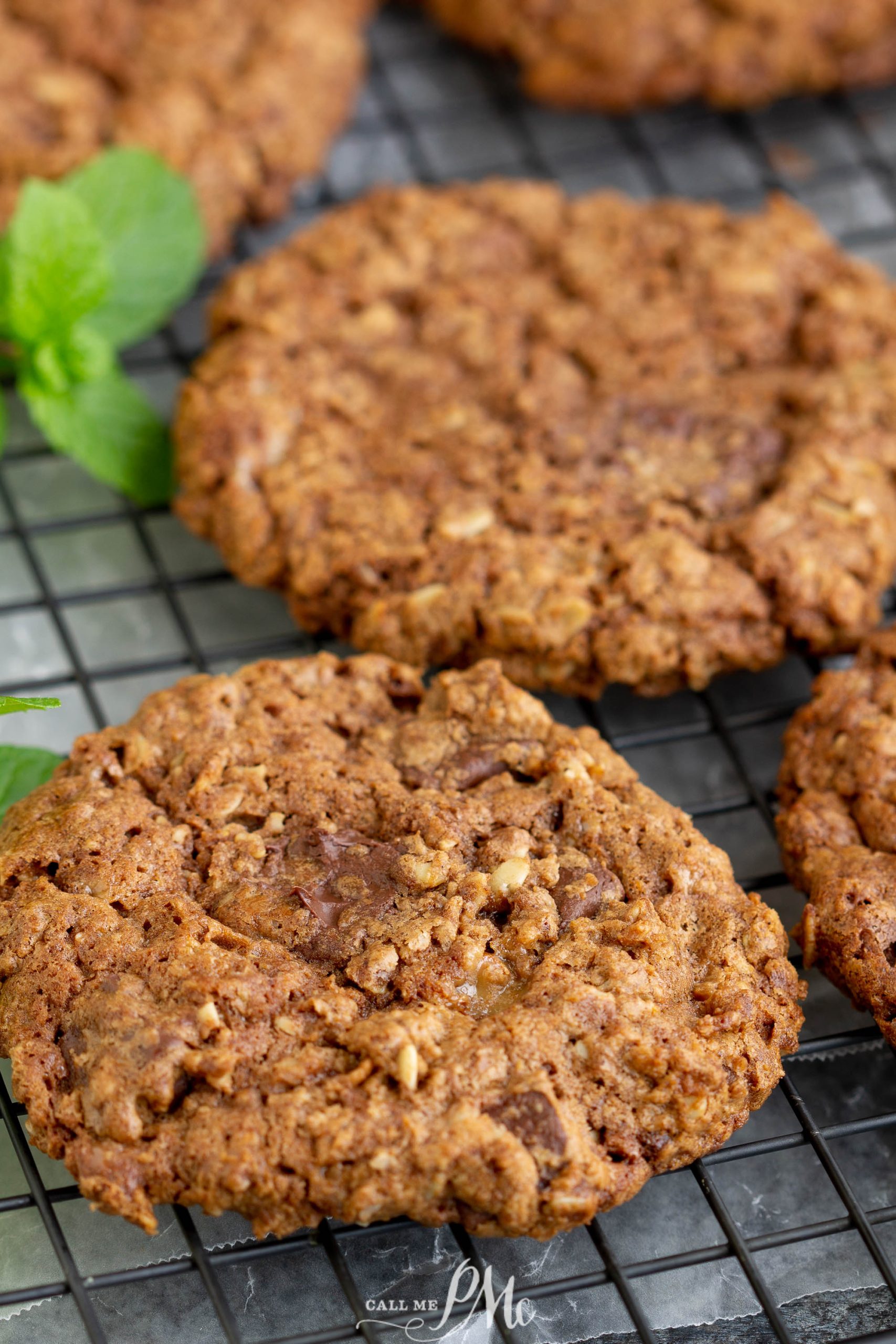 Nutella Oatmeal Toffee Crunch Cookies Nutella Oatmeal Toffee Crunch Cookies