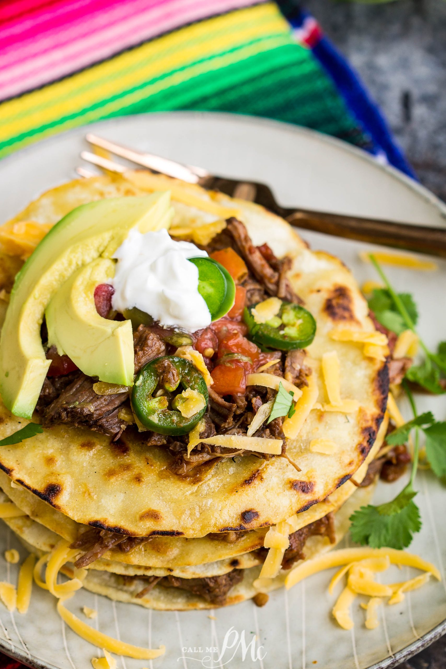 Beef Birria Stack