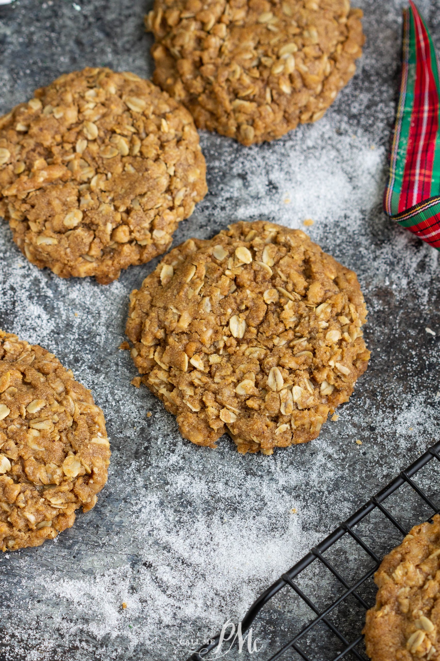 Biscoff Oatmeal Toffee Crunch Cookies
