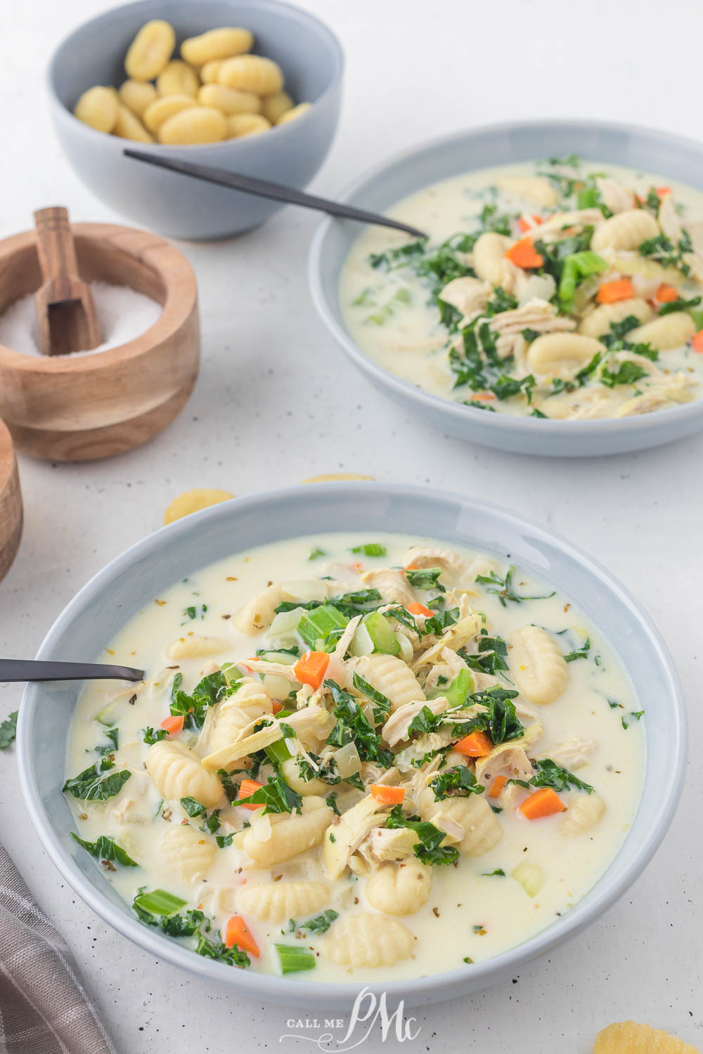 Chicken Gnocchi Soup Recipe | Healthy chicken gnocchi soup | Call Me PMc