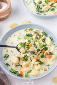 CHICKEN GNOCCHI SOUP RECIPE