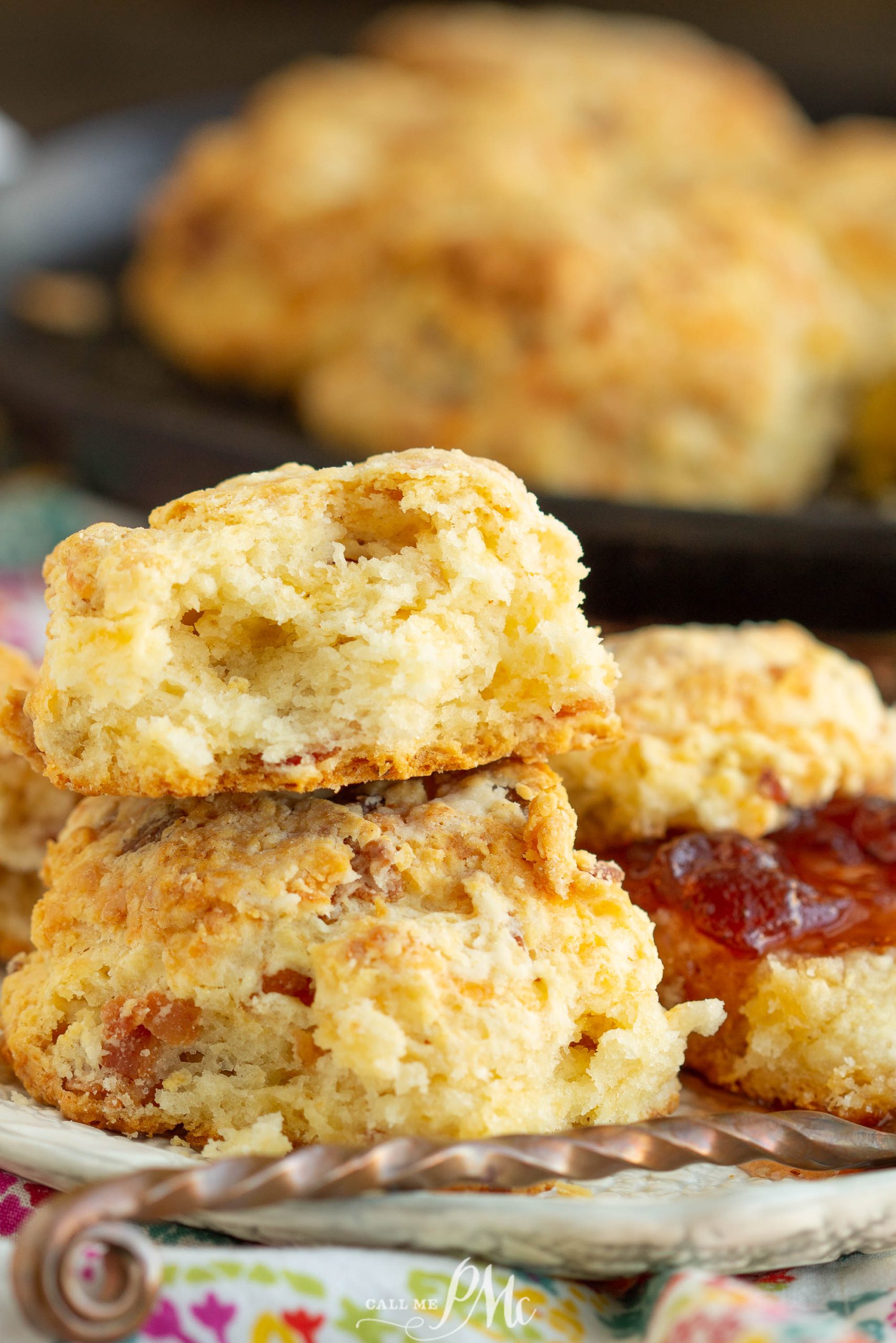 Small Batch Bacon Cheddar Buttermilk Biscuits