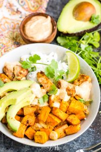 SHEET PAN CHIPOTLE SWEET POTATO HASH