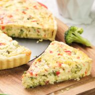 EASY VEGGIE QUICHE