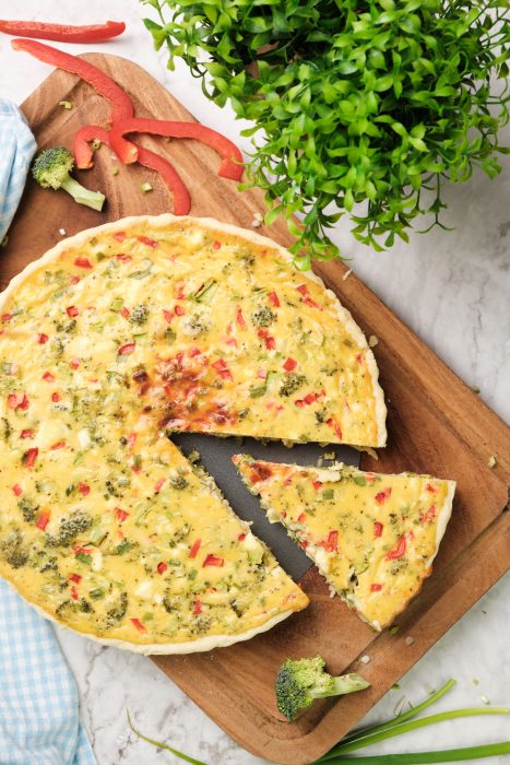 Easy Veggie Quiche