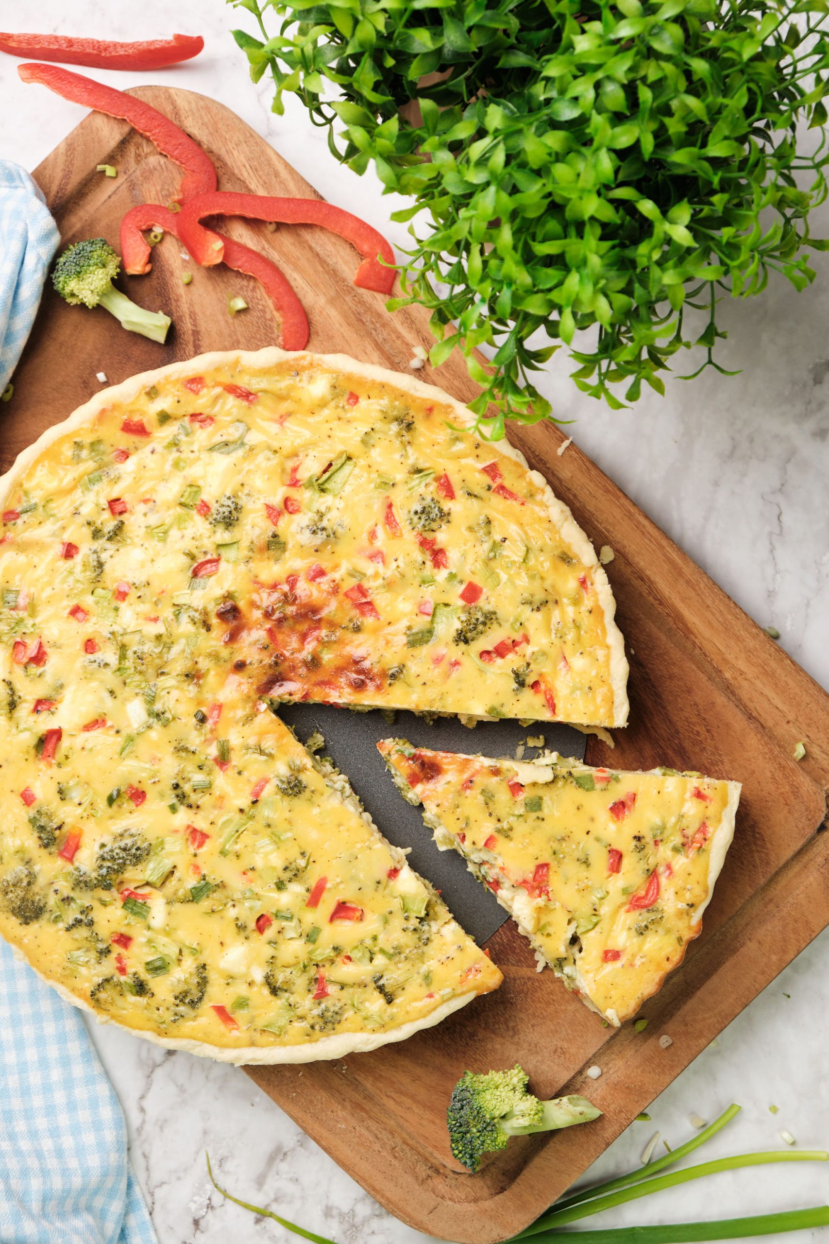 Easy Veggie Quiche