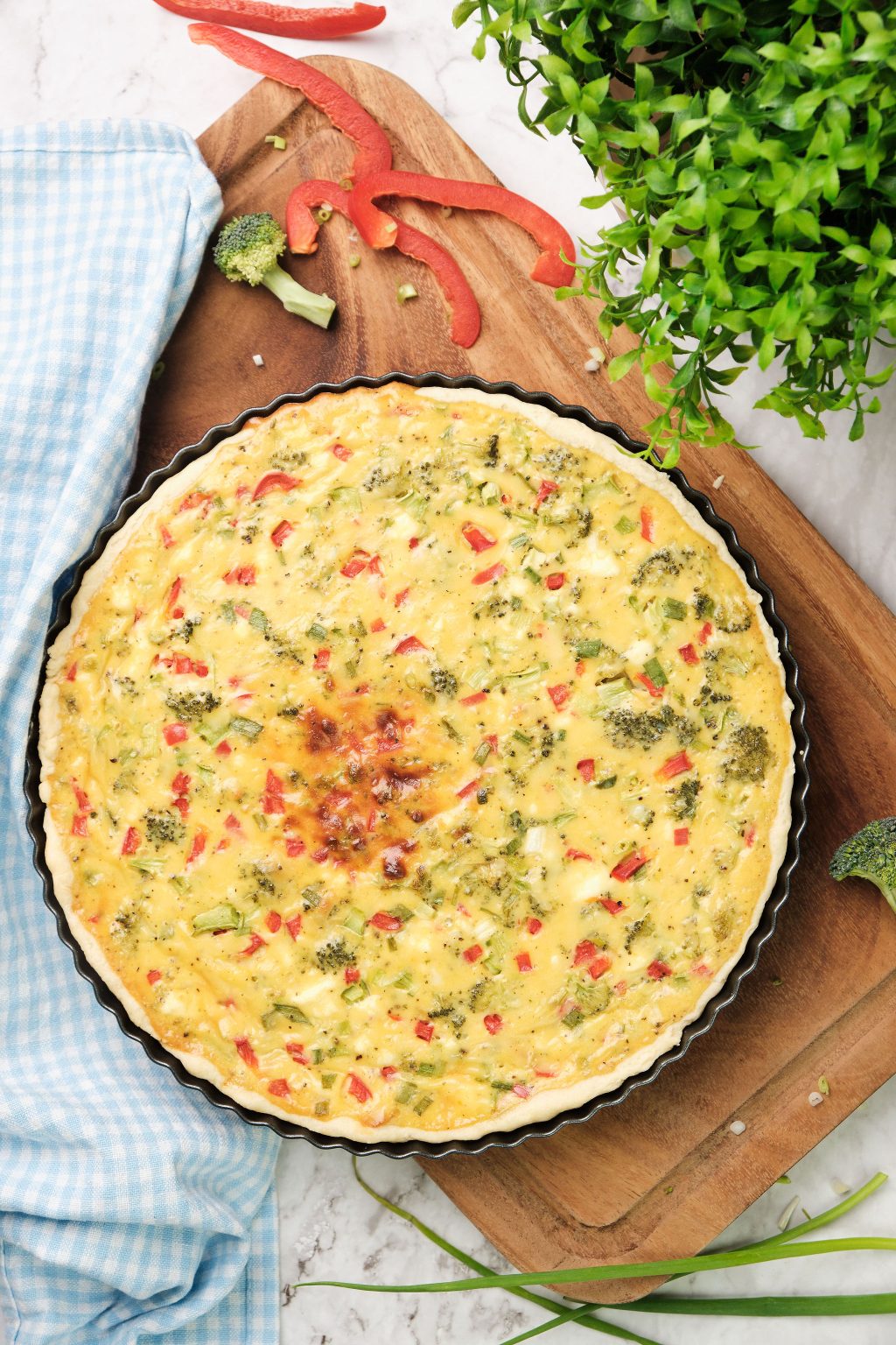 EASY VEGGIE QUICHE