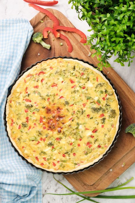 Easy Veggie Quiche