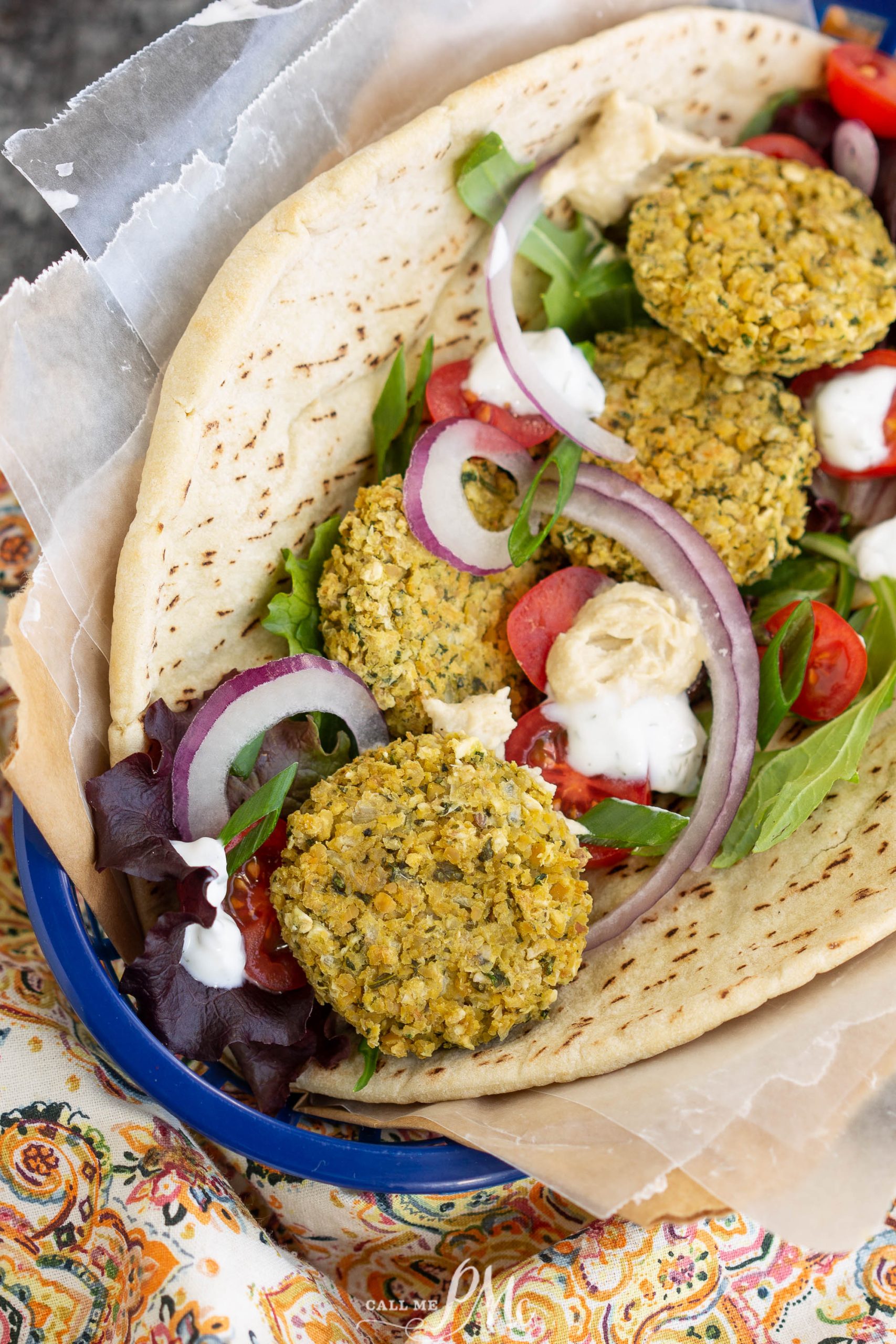 Canned Chickpea Baked Falafel