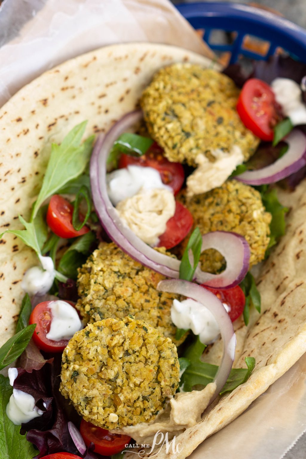 Canned Chickpea Baked Falafel
