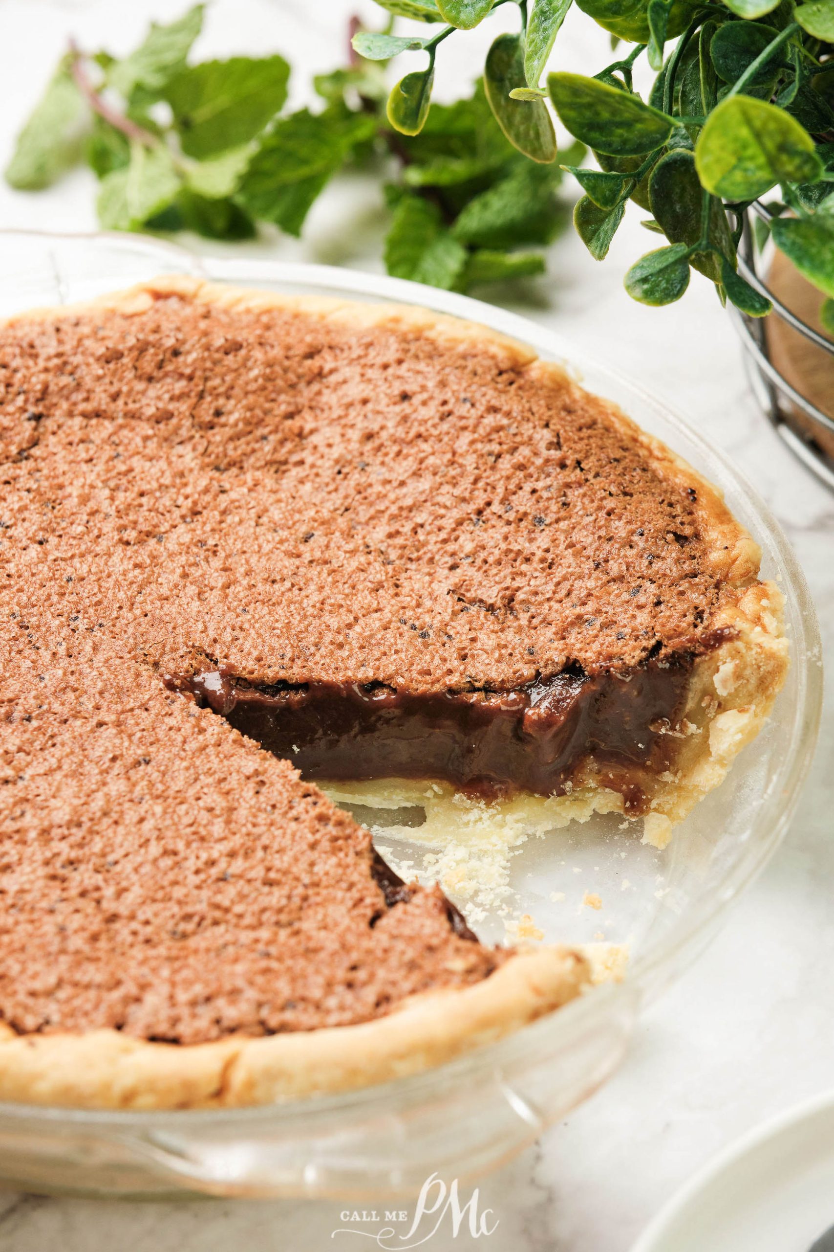 Chocolate Chess Pie