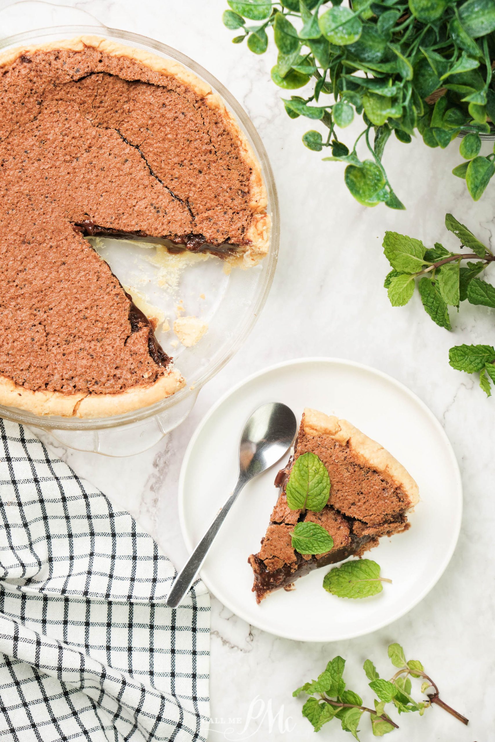 Chocolate Chess Pie