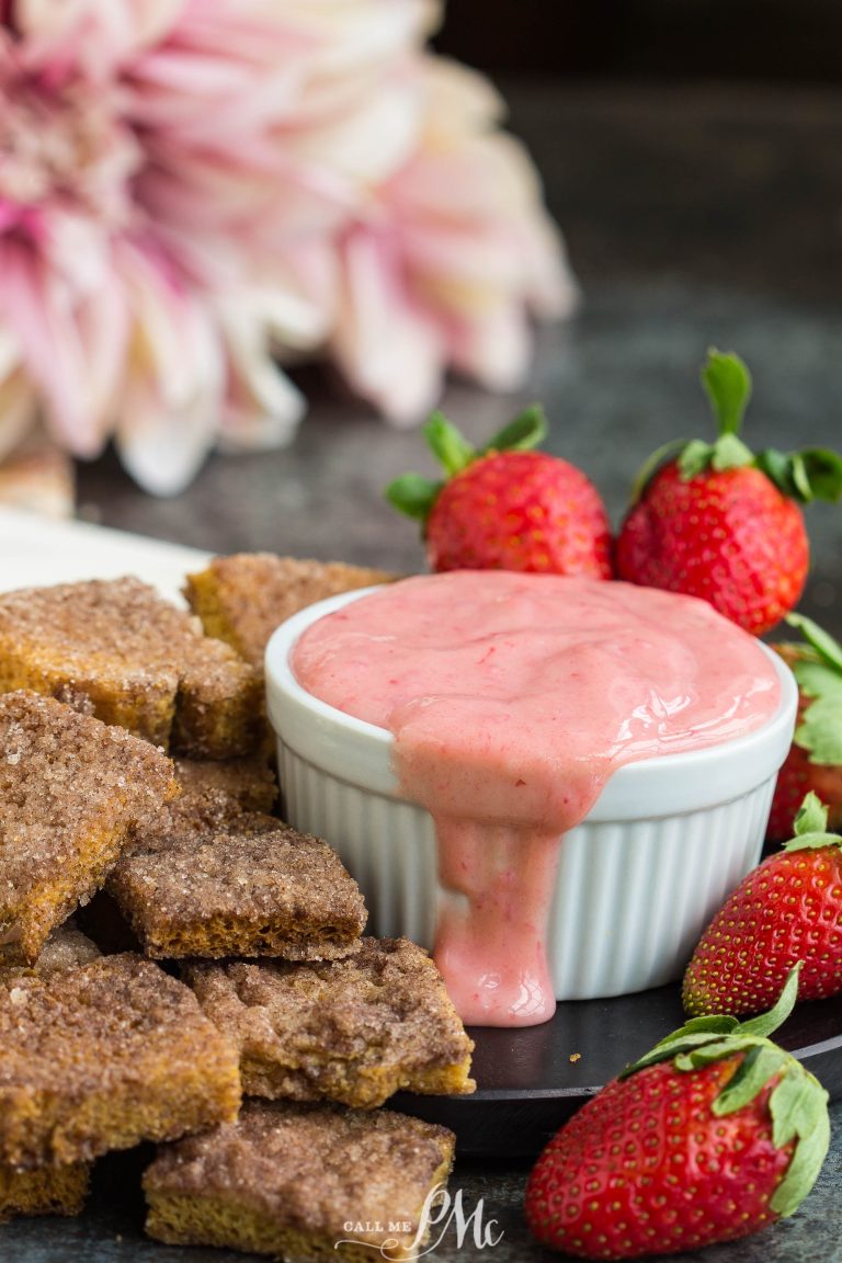 CINNAMON CHIPS with DAIQUIRI DIP