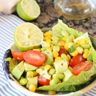 EDAMAME CORN AVOCADO SALAD