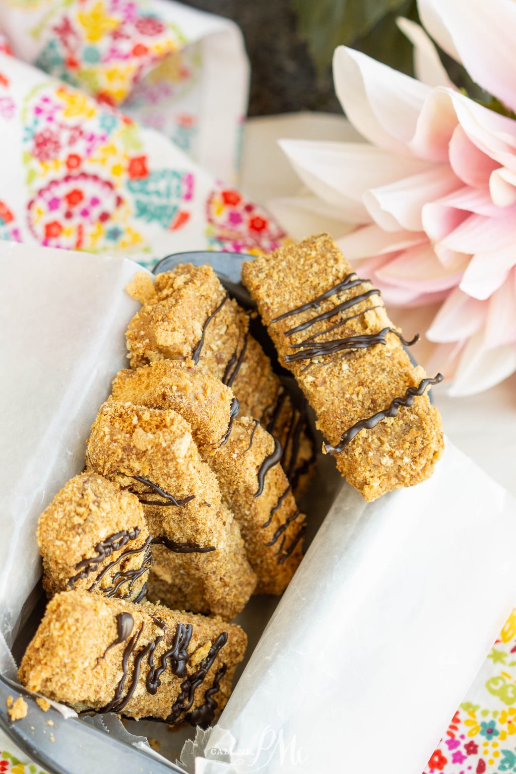 PEANUT BUTTER LOGS RECIPE