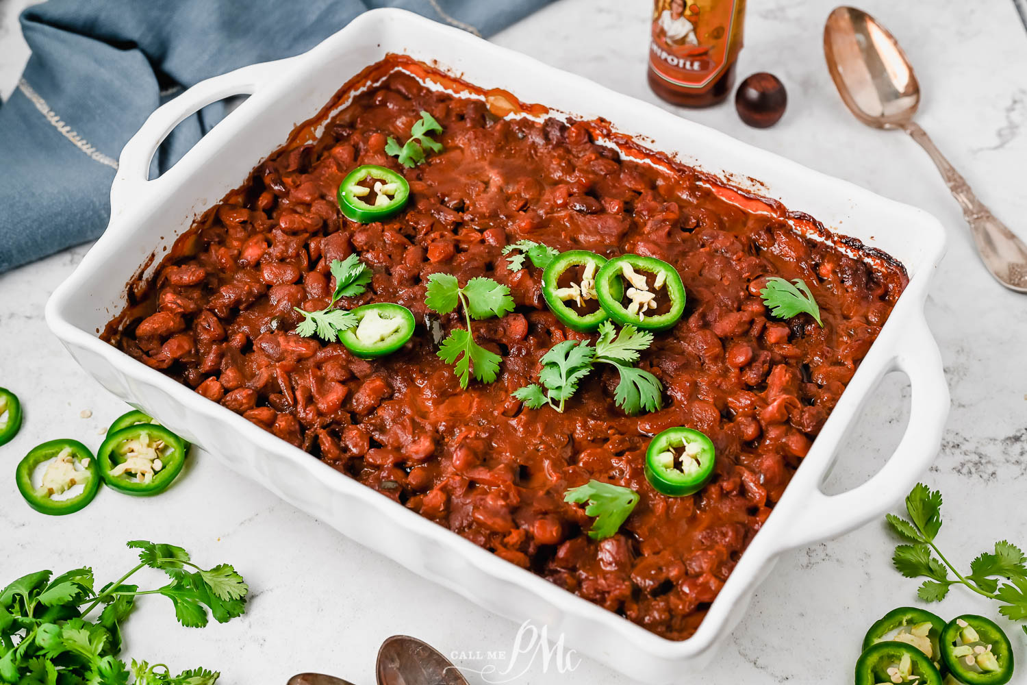 Chorizo Baked Beans (Mexican Baked Beans)