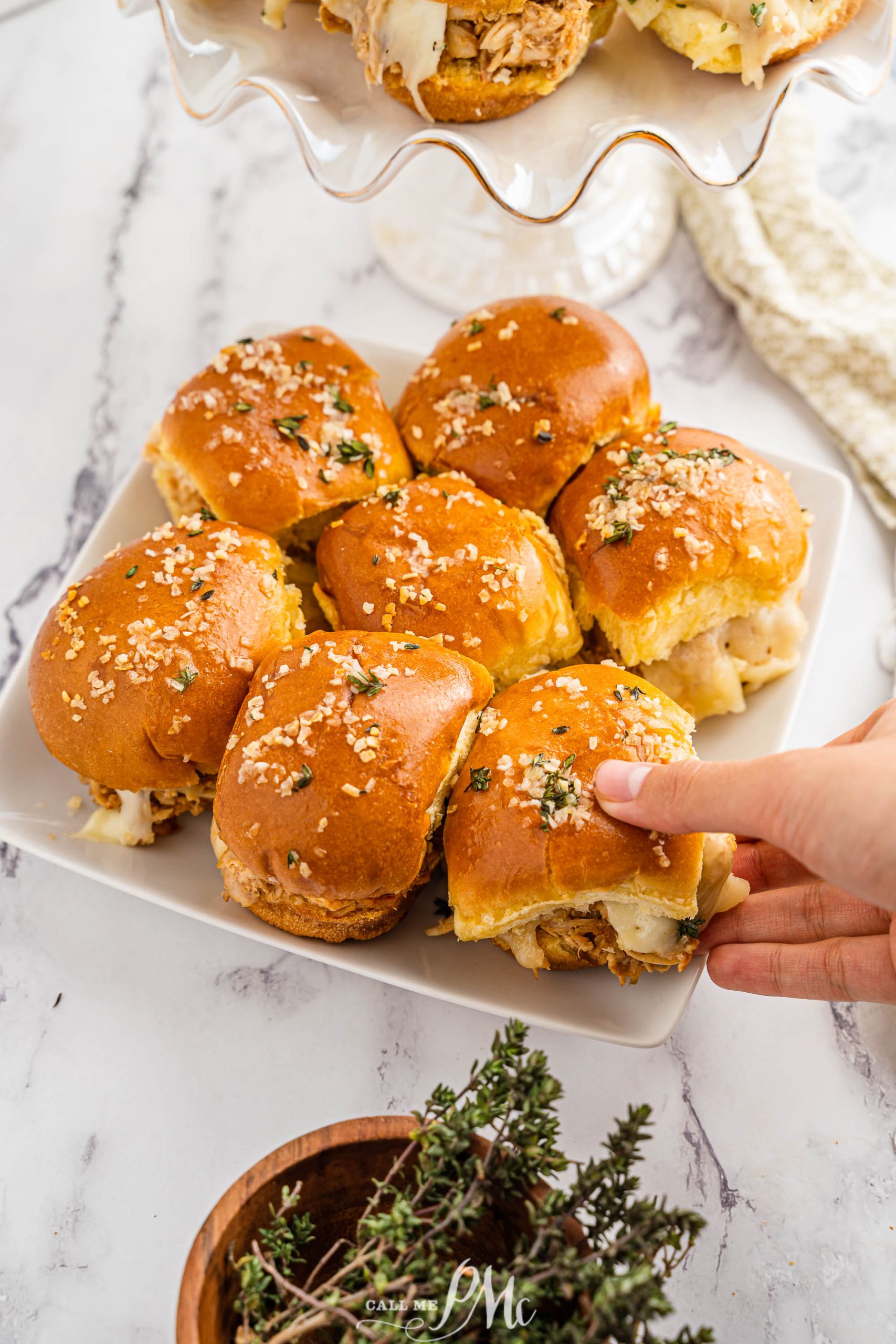 BBQ Chicken Sliders