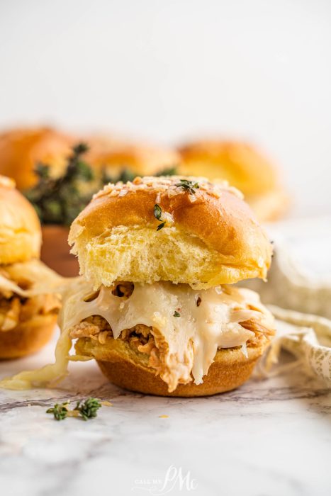 barbecue chicken slider