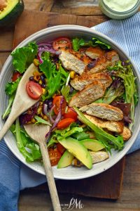 Southwest Blackened Chicken Salad