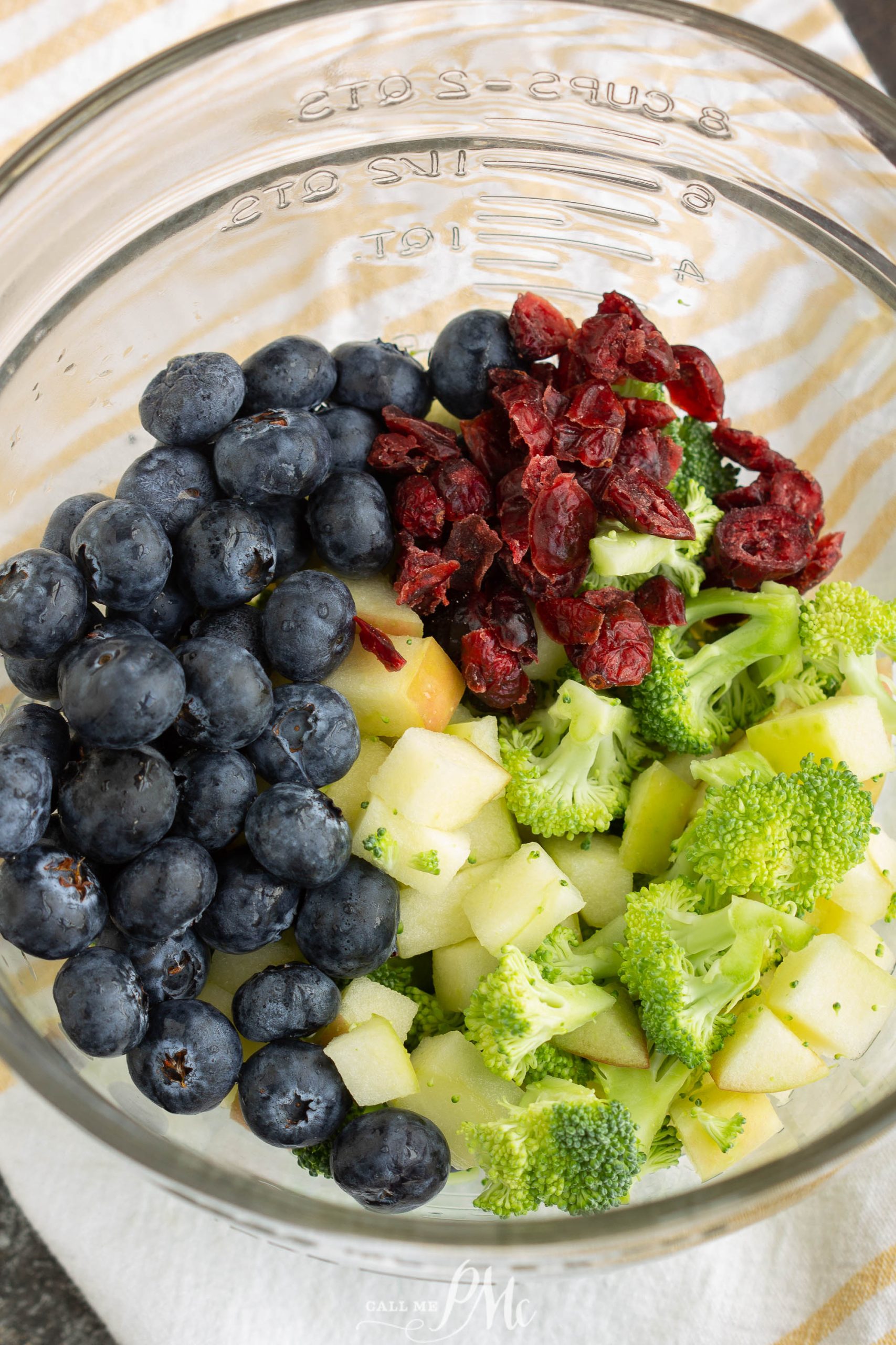 Broccoli Blueberry Salad with Poppyseed Dressing