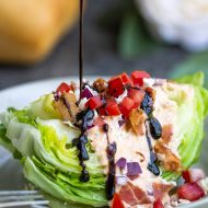 Sriracha Thousand Island Dressing Wedge Salad