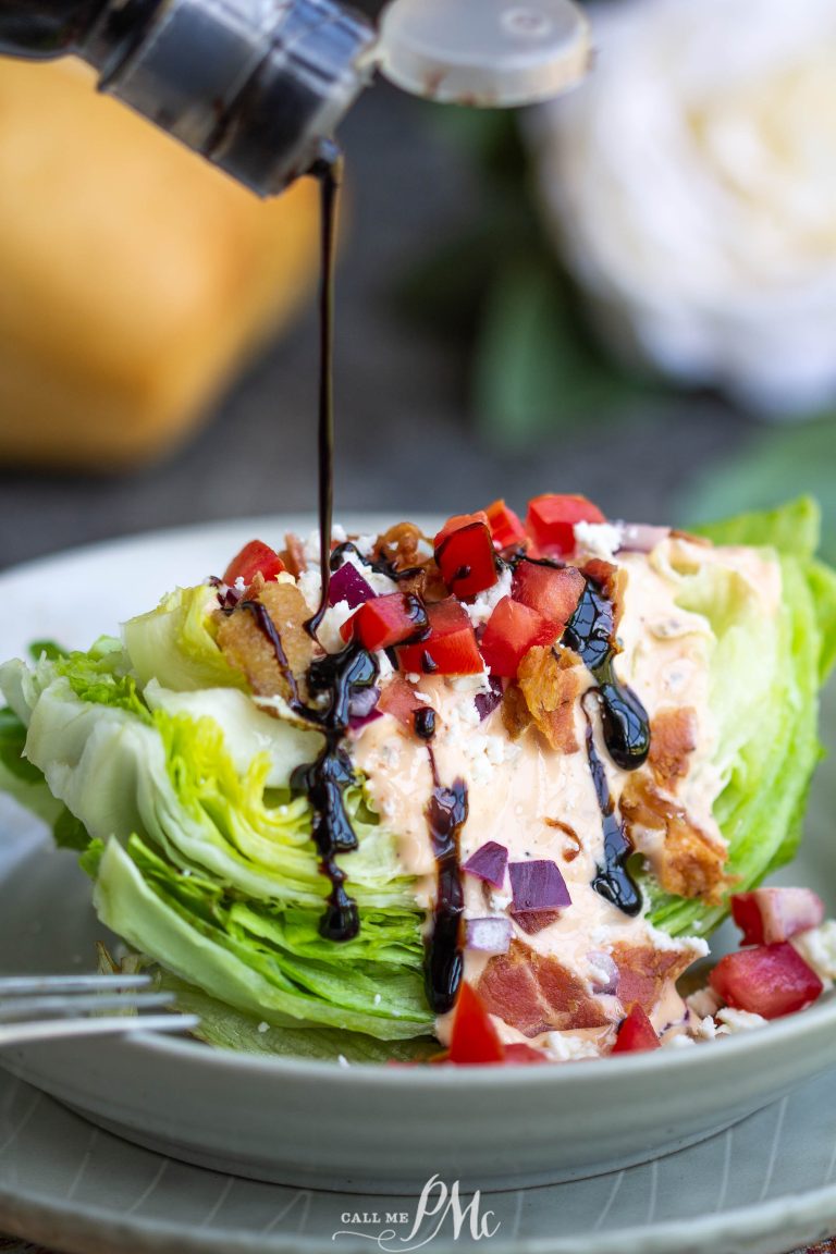 Sriracha Thousand Island Dressing Wedge Salad