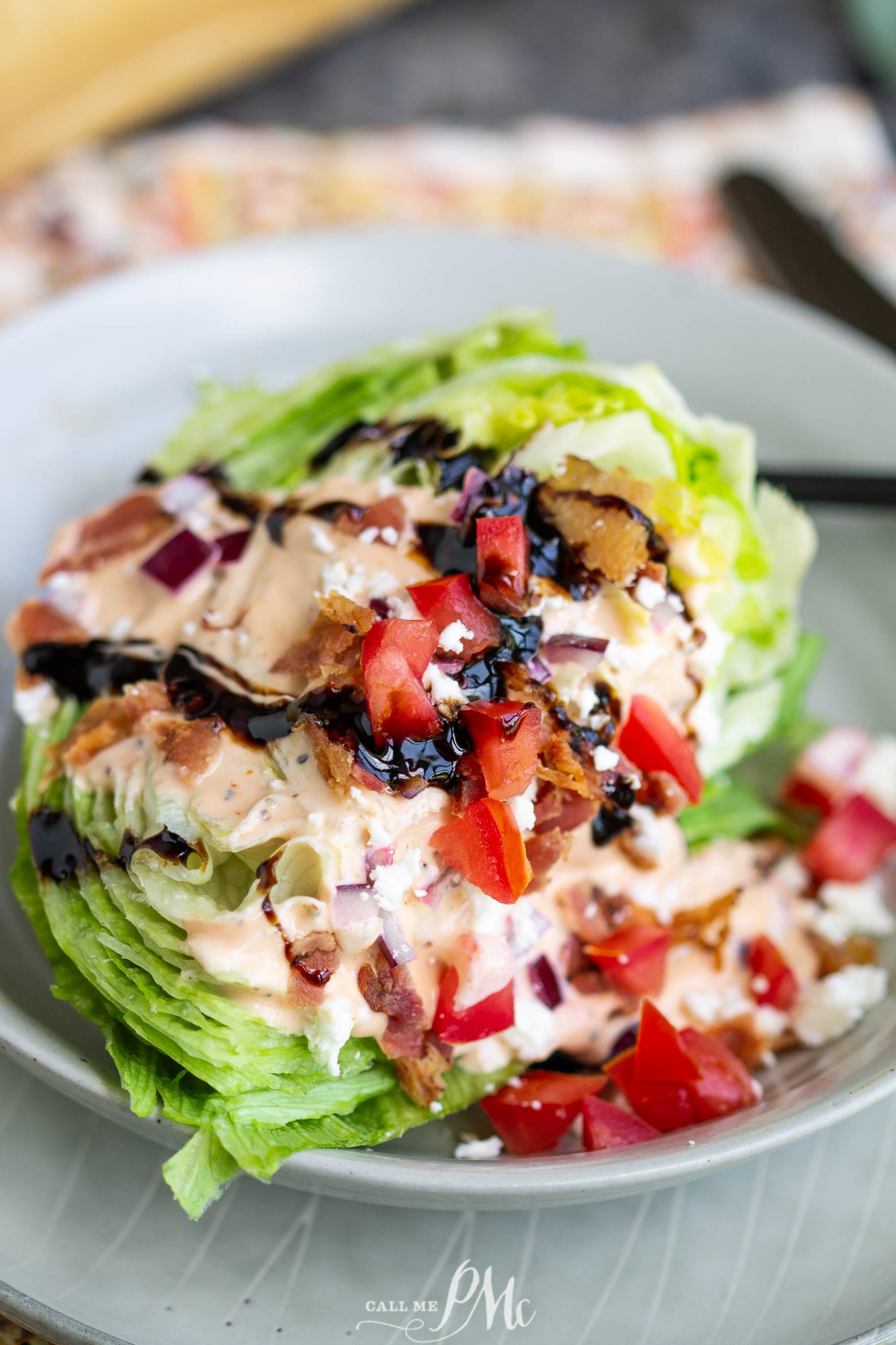 Sriracha Thousand Island Dressing Wedge Salad