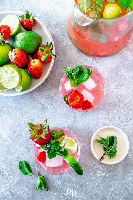 Strawberry Mojito Cocktail Recipe