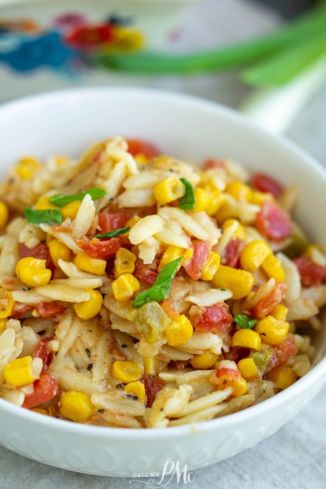 Tex Mex Orzo Recipe