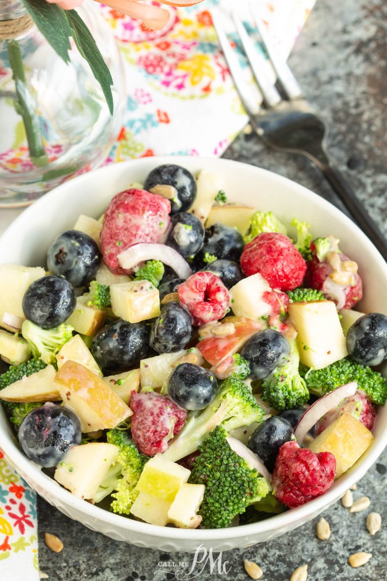 Berry Salad with Sweet Vidalia Onion Dressing