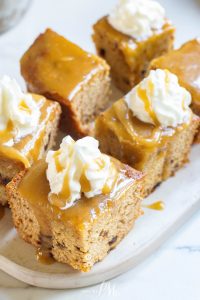 Sticky Toffee Date Cake with Caramel Sauce