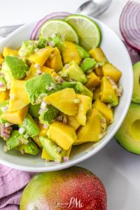 Simple Avocado Mango Salad