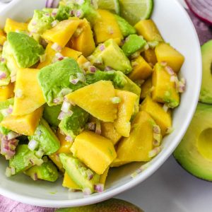 Simple Avocado Mango Salad