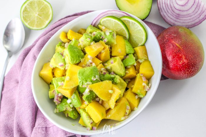 Simple Avocado Mango Salad