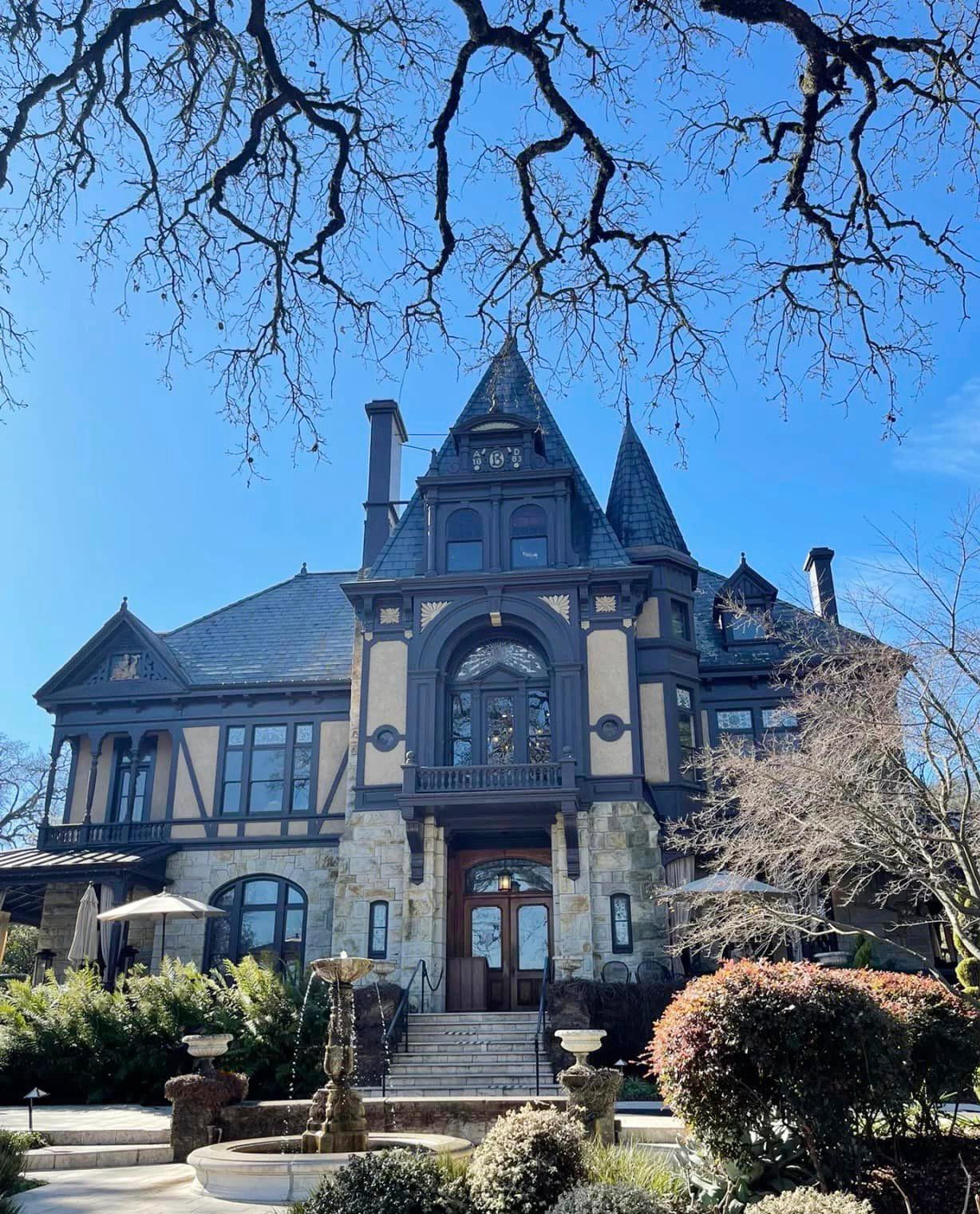 house at Beringer vineyards