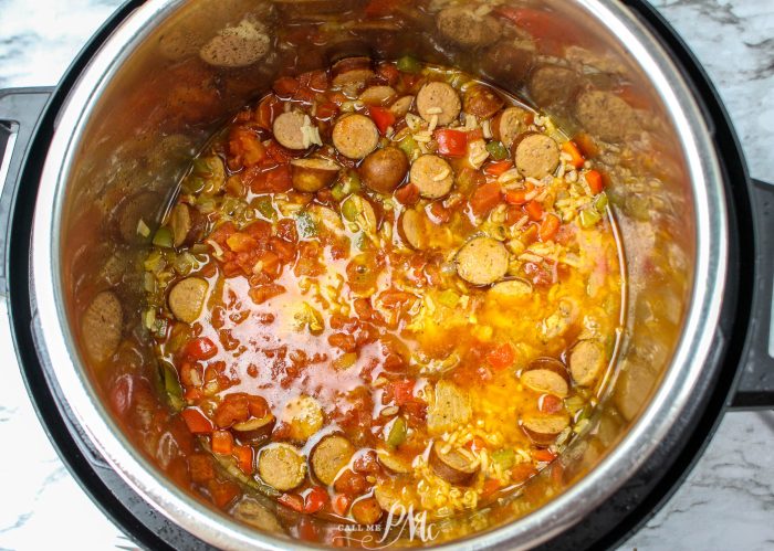 chicken and sausage in instant pot